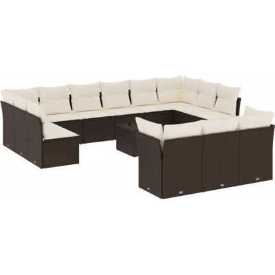 vidaXL 14-tlg. Gartensofa-Set - Outdoormöbel vidaXL 14-tlg. Gartensofa-Set - Outdoormöbel