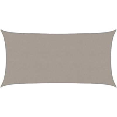 Sunshade Sail 3x6 m Gris Clair UV Résistant vidaXL Sunshade Sail 3x6 m Gris Clair UV Résistant vidaXL