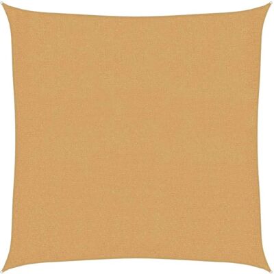 vidaXL Sonnensegel 2,5x2,5m HDPE Sandfarbe - Sonnensegel vidaXL Sonnensegel 2,5x2,5m HDPE Sandfarbe - Sonnensegel
