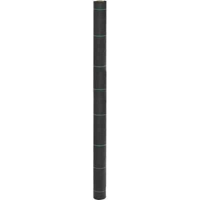 vidaXL Onkruidwerende Membranen - Zwart - 1,5x10 m - Onkruidbestrijdingsdoek vidaXL Onkruidwerende Membranen - Zwart - 1,5x10 m - Onkruidbestrijdingsdoek