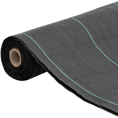 vidaXL Unkrautvlies Schwarz 1,5X100 M PP - Unkrautbekämpung vidaXL Unkrautvlies Schwarz 1,5X100 M PP - Unkrautbekämpung