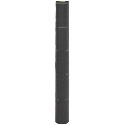 vidaXL Onkruidweringdoek 1x100m Zwart UV-gestabiliseerd polypropyleen vidaXL Onkruidweringdoek 1x100m Zwart UV-gestabiliseerd polypropyleen