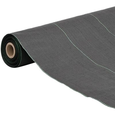 vidaXL Tuin Onkruidwering - Zwart 2x10 m - Tuin Onkruidwering vidaXL Tuin Onkruidwering - Zwart 2x10 m - Tuin Onkruidwering