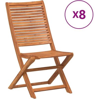 VidaXL - 3214473 - Akazienholz - 8 Stk. - Chair VidaXL - 3214473 - Akazienholz - 8 Stk. - Chair