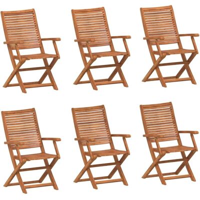 vidaXL - Folding Garden Chair Set - Acacia wood vidaXL - Folding Garden Chair Set - Acacia wood
