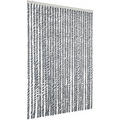 vidaXL Pantalla contra insectos - Gris, Negro, Blanco - 118x220 cm Cortina de insectos vidaXL Pantalla contra insectos - Gris, Negro, Blanco - 118x220 cm Cortina de insectos
