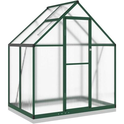 vidaXL Gewächshaus mit Fundamentrahmen - Garten Walk in Pflanzhaus vidaXL Gewächshaus mit Fundamentrahmen - Garten Walk in Pflanzhaus