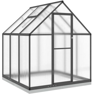 vidaXL Kweekkas 169x169x202cm met Basisframe - Tuin vidaXL Kweekkas 169x169x202cm met Basisframe - Tuin