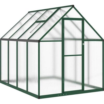 Serre vidaXL avec Cadre de Base - Vert - 224x169x195 cm - Serre Serre vidaXL avec Cadre de Base - Vert - 224x169x195 cm - Serre