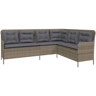 VidaXL 369002 Sofa na taras - Trwały Ratanu Syntetyczny, 3 Miejsca VidaXL 369002 Sofa na taras - Trwały Ratanu Syntetyczny, 3 Miejsca