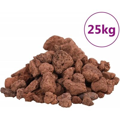 vidaXL Vulkansteine - Rot 1-2cm - Aquarium Deko vidaXL Vulkansteine - Rot 1-2cm - Aquarium Deko