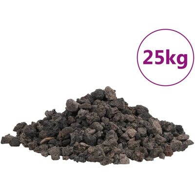 vidaXL Vulkangestein 25kg Schwarz - Aquarium Dekoration und Filter vidaXL Vulkangestein 25kg Schwarz - Aquarium Dekoration und Filter