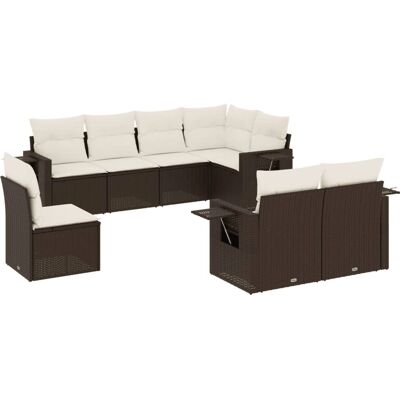 vidaXL Gartenmöbel-Set - Modular Sitzgruppe mit Kissen vidaXL Gartenmöbel-Set - Modular Sitzgruppe mit Kissen