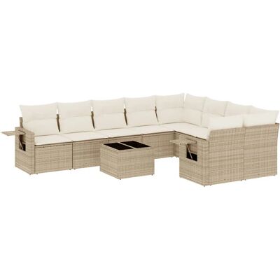 vidaXL Gartensofa-Set mit Kissen vidaXL Gartensofa-Set mit Kissen