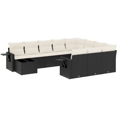 VidaXL Gartenmöbel-Set - Langlebiges Polyrotan - Modulares, Wetterfestes Design VidaXL Gartenmöbel-Set - Langlebiges Polyrotan - Modulares, Wetterfestes Design