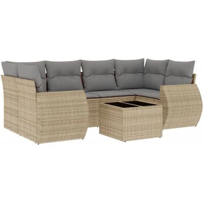 VidaXL 3221118 Gartenmöbelset - Modular, UV-beständig, 6 Plätze VidaXL 3221118 Gartenmöbelset - Modular, UV-beständig, 6 Plätze