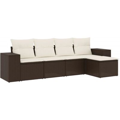 VidaXL 3222492 Gartensitzbank - Rattan Stahl - Gartenmöbel VidaXL 3222492 Gartensitzbank - Rattan Stahl - Gartenmöbel