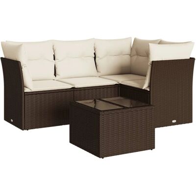 VidaXL Gartenmöbel-Set 3-teilig Braun VidaXL Gartenmöbel-Set 3-teilig Braun