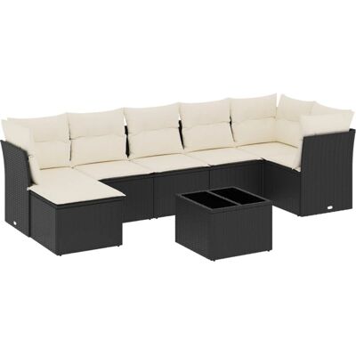 vidaXL Gartenmöbel Set - Schwarz vidaXL Gartenmöbel Set - Schwarz