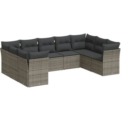 VidaXL Gartenmöbel-Set - Grau VidaXL Gartenmöbel-Set - Grau
