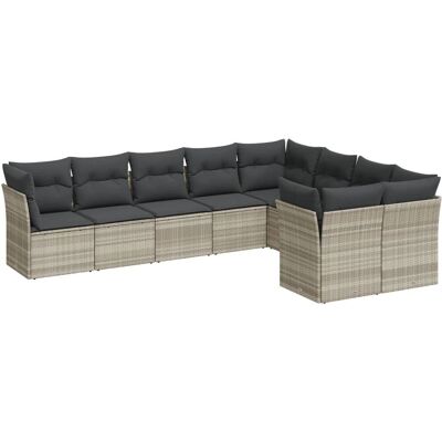 vidaXL Gartenmöbel-Set - Terrasse, Langlebiges PE-Rattan vidaXL Gartenmöbel-Set - Terrasse, Langlebiges PE-Rattan
