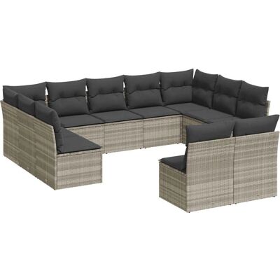 vidaXL Gartenset - PE Rattan, Modular, UV-beständig vidaXL Gartenset - PE Rattan, Modular, UV-beständig