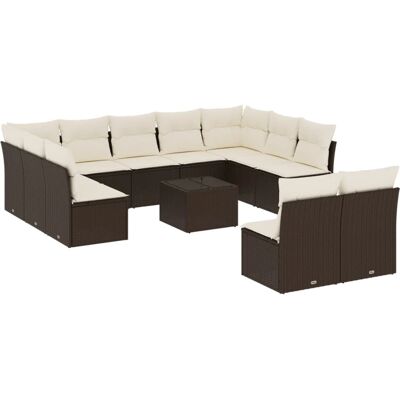 VidaXL Outdoor-Möbelset - Langlebiges PE-Rattan, Modular VidaXL Outdoor-Möbelset - Langlebiges PE-Rattan, Modular