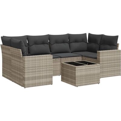 VidaXL Gartenmöbel-Set - Langlebig, modular, beige - Gartenmöbel Set VidaXL Gartenmöbel-Set - Langlebig, modular, beige - Gartenmöbel Set