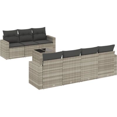 vidaXL 3218722 Outdoor-Möbelset - Garten-Sofagarnitur vidaXL 3218722 Outdoor-Möbelset - Garten-Sofagarnitur