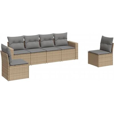 VidaXL 3218809 Gartenmöbel-Set - 7-teiliges Sofa VidaXL 3218809 Gartenmöbel-Set - 7-teiliges Sofa