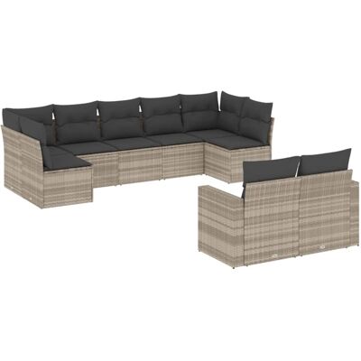 vidaXL 3219422 Gartenmöbel-Set - Garten-Sofagarnitur vidaXL 3219422 Gartenmöbel-Set - Garten-Sofagarnitur
