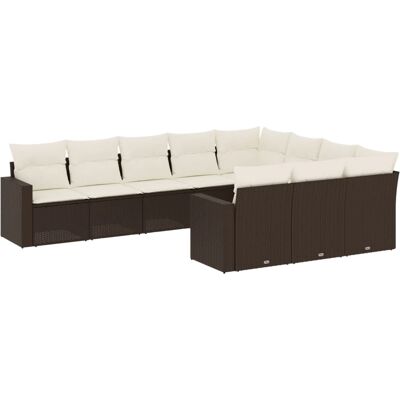 vidaXL Gartensofa-Set - Robust PE-Rattan, Modular Design vidaXL Gartensofa-Set - Robust PE-Rattan, Modular Design