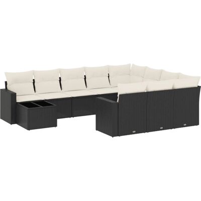 VidaXL 3219516 Gartenmöbelset - Wetterbeständiges Polyrotan, 10 Sitzplätze, Beige VidaXL 3219516 Gartenmöbelset - Wetterbeständiges Polyrotan, 10 Sitzplätze, Beige