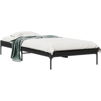 VidaXL 845056 Sänkykehys - Musta 75x190 cm VidaXL 845056 Sänkykehys - Musta 75x190 cm