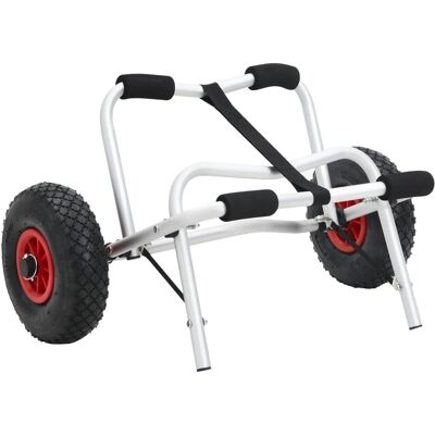 vidaXL Kajaktrolley inklapbar Aluminium - Transportwagen vidaXL Kajaktrolley inklapbar Aluminium - Transportwagen