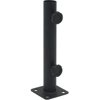 VIDAXL Stalen Parasolvoet voor 32/34/38 mm Stokken VIDAXL Stalen Parasolvoet voor 32/34/38 mm Stokken