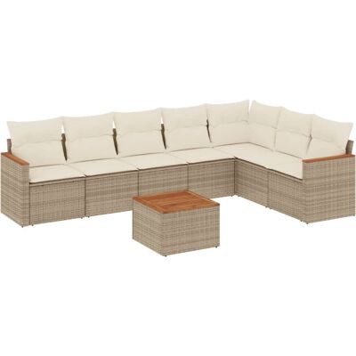 VidaXL Outdoor Möbelset - Modular, Beige - Gartenmöbel VidaXL Outdoor Möbelset - Modular, Beige - Gartenmöbel