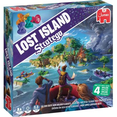 Jumbo - Lost Island Stratego - Strategie - Ab 8 Jahren - Brettspiel Jumbo - Lost Island Stratego - Strategie - Ab 8 Jahren - Brettspiel