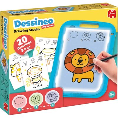Dessineo 1110100424 leksak för konst/håndverk - Lär dig rita steg för steg Dessineo 1110100424 leksak för konst/håndverk - Lär dig rita steg för steg