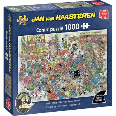 Jan van Haasteren 1110100482 Puzzle - 1000 Biter - Familiepuslespill Jan van Haasteren 1110100482 Puzzle - 1000 Biter - Familiepuslespill