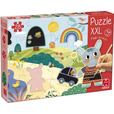 Goula 28-teiliges XXL Tier Puzzle - Puzzle Goula 28-teiliges XXL Tier Puzzle - Puzzle