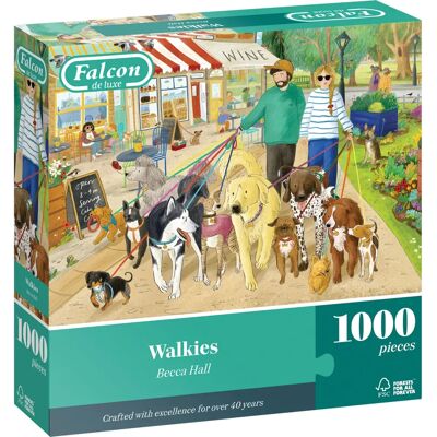 Falcon de luxe 1110500134 Puzzel - 1000 Stukjes Landschap Falcon de luxe 1110500134 Puzzel - 1000 Stukjes Landschap