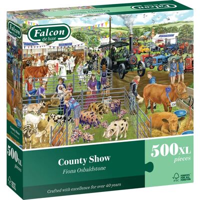Falcon De Luxe County Show 500 XL Groot Puzzel - Puzzel Falcon De Luxe County Show 500 XL Groot Puzzel - Puzzel