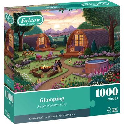 Falcon de luxe Falcon Deluxe Glamping Puzzle - Puzzle Falcon de luxe Falcon Deluxe Glamping Puzzle - Puzzle