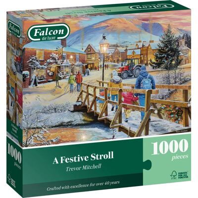 Falcon de luxe 1110500152 Winter Puzzel - Puzzel Falcon de luxe 1110500152 Winter Puzzel - Puzzel