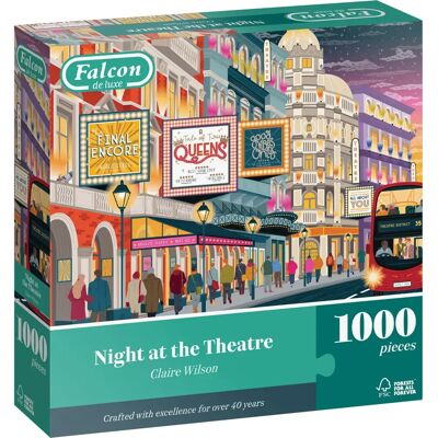 Falcon de luxe 1110500153 Puzzel - 1000 Stukken - Jigsaw Falcon de luxe 1110500153 Puzzel - 1000 Stukken - Jigsaw