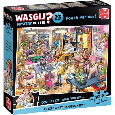 Jumbo Wasgij Mystery 23 - Pooch Parlour Puzzle - 1000 pièces Jumbo Wasgij Mystery 23 - Pooch Parlour Puzzle - 1000 pièces