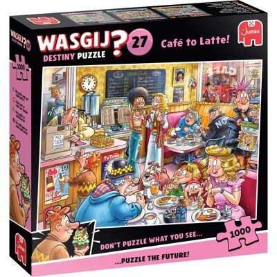 Jumbo Wasgij Destiny 27 Rompecabezas - Escena de Café - 1000 piezas Jumbo Wasgij Destiny 27 Rompecabezas - Escena de Café - 1000 piezas