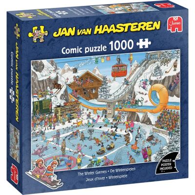 Jan van Haasteren 1110100601 Palapeli - Maisema - 1000 Kappaletta Jan van Haasteren 1110100601 Palapeli - Maisema - 1000 Kappaletta