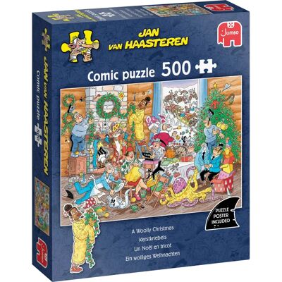 Jan van Haasteren 1110100630 Puzzle - Woolly Christmas - Puzzle Jan van Haasteren 1110100630 Puzzle - Woolly Christmas - Puzzle